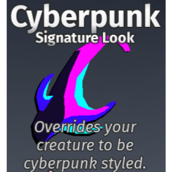 Signature Look: Cyberpunk [6] - Roblox Creatures of Sonaria Trade