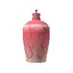 Bouteille Potion Sirène Aura Magique - Décoration Bureau Créative En Résine 14,5 X 8 Cm