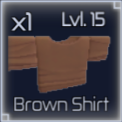 Brown Shirt Roblox Jujutsu Infinite Trade Traderie Brown Shirt 