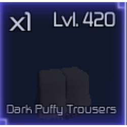 What is Dark Puffy Trousers worth? Dark Puffy Trousers Value and Recent