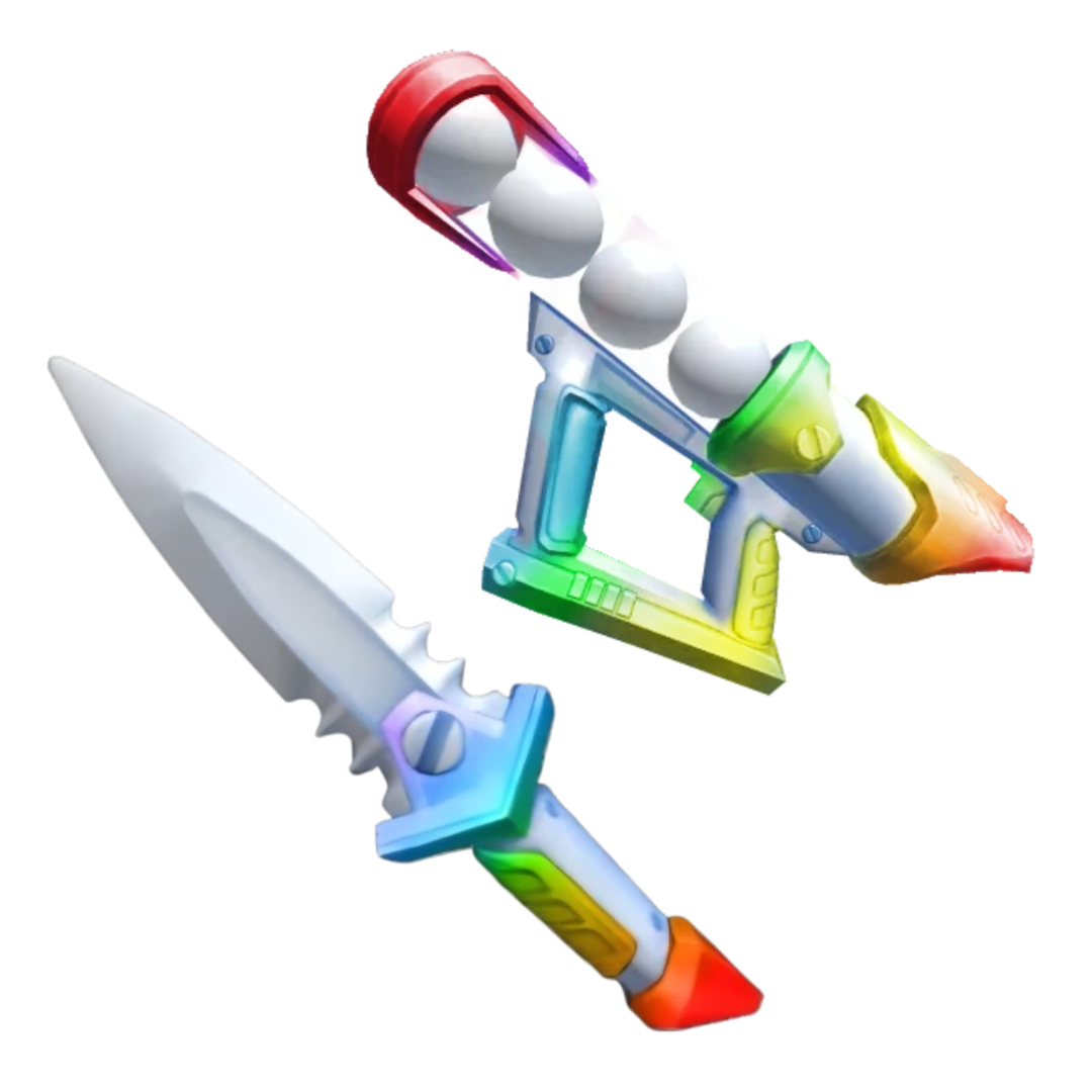 Rainbow Set Roblox Murder Mystery 2 MM2 Trade Traderie