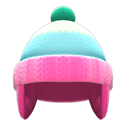 Knit Cap With Earflaps - Animal Crossing: New Horizons (ACNH