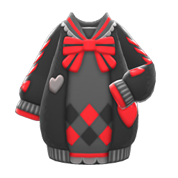Ribbons & Hearts Knit Dress - Animal Crossing: New Horizons (ACNH) Trade |  Nookazon
