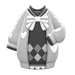 Ribbons & Hearts Knit Dress - Animal Crossing: New Horizons (ACNH) Trade |  Nookazon