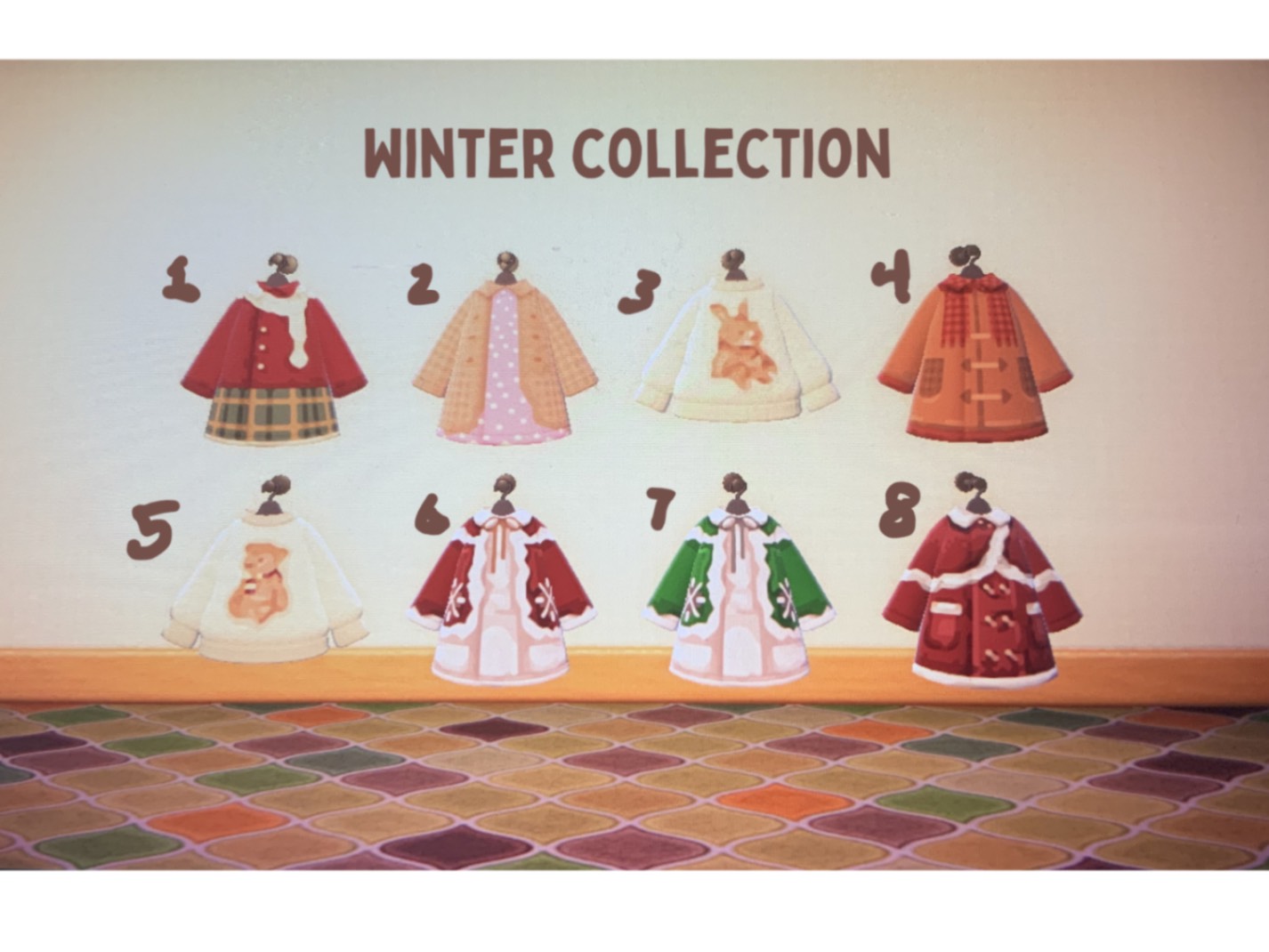 acnh winter dress designs Best ACNH Winter Design Tips & Ideas
