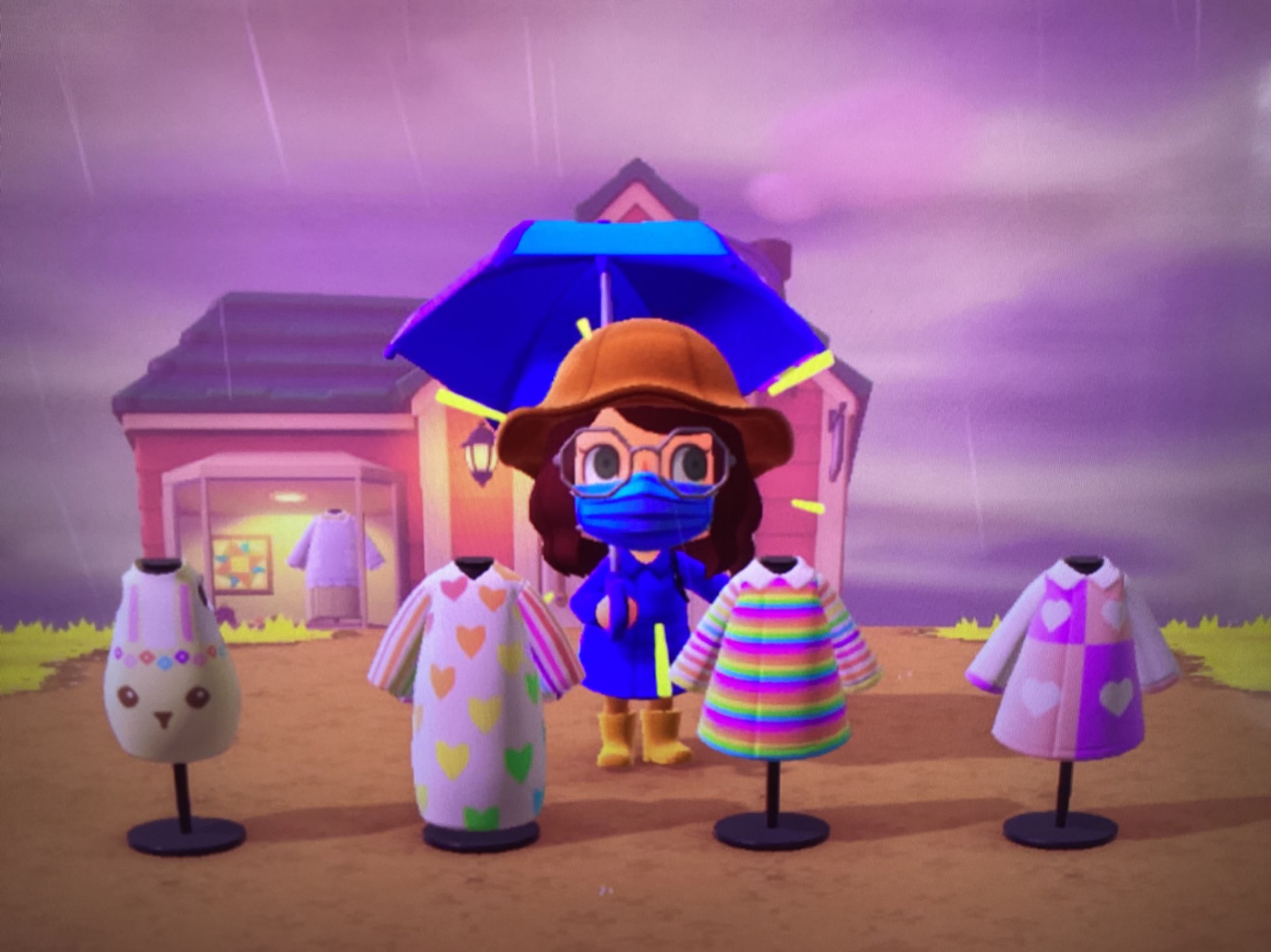 Hang Custom Designs in Able Sister's Shop Trade Animal Crossing New