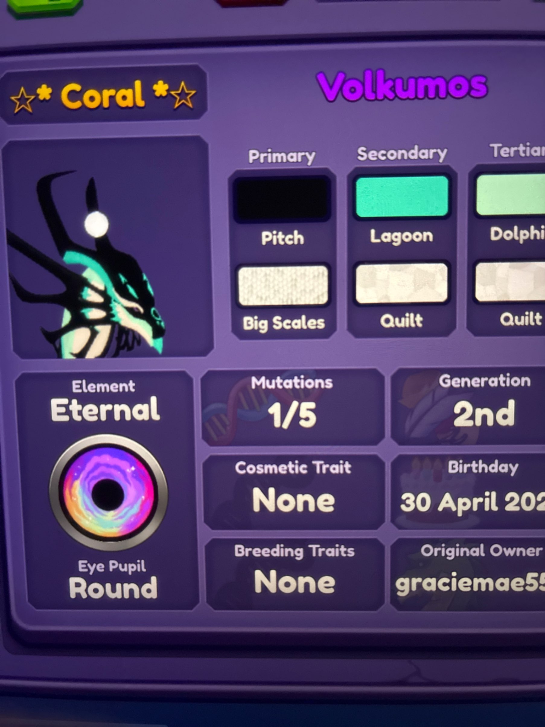 Volkumos - Roblox Dragon Adventures Trade | Traderie