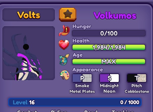 Volkumos - Roblox Dragon Adventures Trade | Traderie