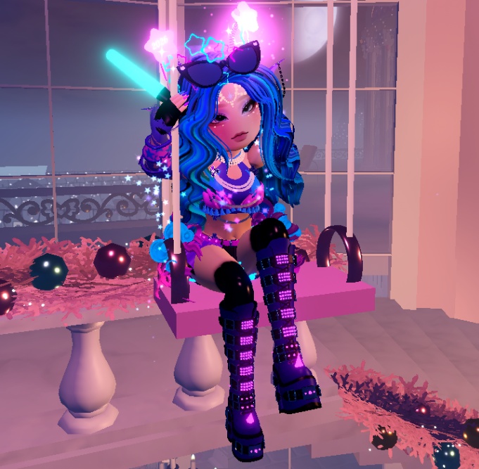 Royale High Rave New Year Rave Outfit by Malloweeeeee | Royale High Outfit