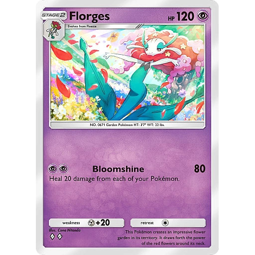 Florges Pokemon TCG Pocket Trade Traderie Florges pokemon tcg pocket trade traderie