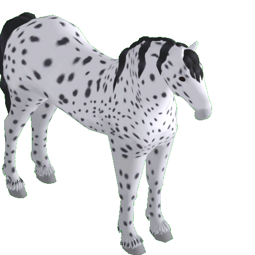 Percheron Horse - Wild Horse Islands Trade | Traderie