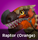 Raptor (Orange) - Roblox World Zero Trade | Traderie