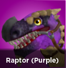 Raptor (purple) - Roblox World Zero Trade | Traderie